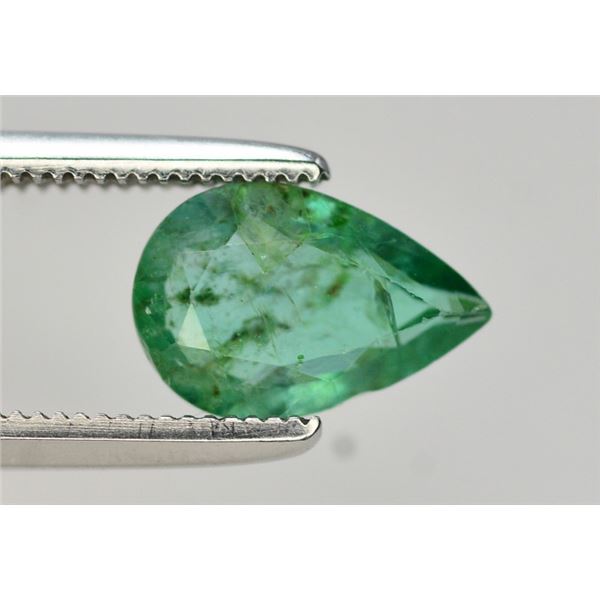 1.10 Ct Brilliant Color Natural Zambian Emerald