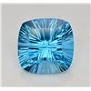 Image 4 : Amazing Laser Cut 50.70 Ct Natural Swiss Blue Color Topaz