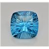 Image 5 : Amazing Laser Cut 50.70 Ct Natural Swiss Blue Color Topaz