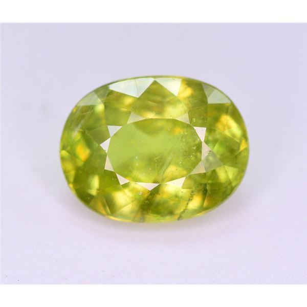 Top Fire 2.15 Ct Natural Tanzanian Sphene