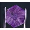 Image 3 : Rarest 8.62 Ct Corundum Sapphire Trapiche From Kashmir Valley