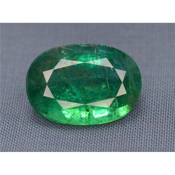 4.60 Ct Brilliant Color Natural Zambian Emerald