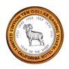 Image 2 : .999 Silver Sam Boyd's California Las Vegas $10 Casino Limited Edition Gaming Token