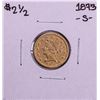 Image 1 : 1873-S $2 1/2 Liberty Head Quarter Eagle Gold Coin