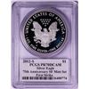 Image 2 : 2012-S $1 Proof American Silver Eagle Coin PCGS PR70DCAM First Strike Mercanti Signed