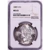 Image 1 : 1889-S $1 Morgan Silver Dollar Coin NGC MS63