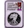 Image 1 : 2020-W V75 $1 WWII Privy Mark Proof American Silver Eagle Coin NGC PF70 Ultra Cameo