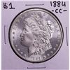 Image 1 : 1884-CC $1 Morgan Silver Dollar Coin