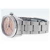 Image 7 : Rolex Midsize Stainless Steel Salmon Roman Datejust Wristwatch