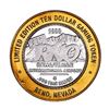 Image 2 : .999 Fine Silver Reno Tahoe International Airport $10 Limited Edition Gaming Token