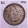 Image 1 : 1896 $1 Morgan Silver Dollar Coin