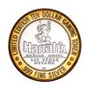 Image 2 : .999 Silver Harrah's Las Vegas, Nevada $10 Casino Limited Edition Gaming Token