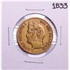 Image 1 : 1833 France 40 Francs Louis Philippe I Gold Coin