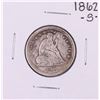 Image 1 : 1862-S Seated Liberty Quarter Coin