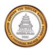 Image 1 : .999 Silver Imperial Palace Las Vegas, NV $10 Casino Limited Edition Gaming Token