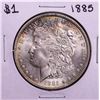 Image 1 : 1885 $1 Morgan Silver Dollar Coin Nice Toning