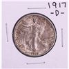 Image 1 : 1917-D Walking Liberty Half Dollar Coin
