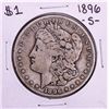 Image 1 : 1896-S $1 Morgan Silver Dollar Coin