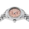 Image 9 : Rolex Ladies Stainless Steel Salmon Diamond Lugs Datejust Wristwatch
