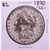 Image 1 : 1890-CC $1 Morgan Silver Dollar Coin