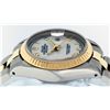 Image 9 : Rolex Ladies Two Tone White Roman Datejust Wristwatch