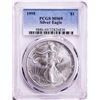Image 1 : 1995 $1 American Silver Eagle Coin PCGS MS69