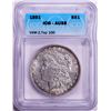 Image 1 : 1891 VAM-2 Double Ear Top 100 $1 Morgan Silver Dollar Coin ICG AU58