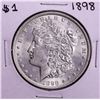 Image 1 : 1898 $1 Morgan Silver Dollar Coin