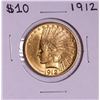 Image 1 : 1912 $10 Indian Head Eagle Gold Coin