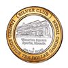 Image 2 : .999 Silver Silver Club Casino Sparks, NV $10 Limited Edition Casino Gaming Token