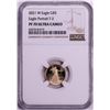 Image 1 : 2021-W Type 2 $5 Proof American Gold Eagle Coin NGC PF70 Ultra Cameo