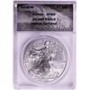 Image 1 : 2018-W $1 Burnished American Silver Eagle Coin ANACS SP69