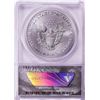 Image 2 : 2018-W $1 Burnished American Silver Eagle Coin ANACS SP69