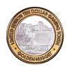 Image 1 : .999 Fine Silver Golden Nugget Laughlin $10 Casino Limited Edition Gaming Token