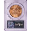 Image 2 : 1875 $20 Liberty Head Double Eagle Gold Coin PCGS MS60 Old Green Holder