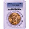 Image 1 : 1898-S $20 Liberty Head Double Eagle Gold Coin PCGS MS62