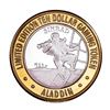Image 1 : .999 Fine Silver Aladdin Resort & Casino Las Vegas $10 Limited Edition Gaming Token