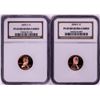 Image 1 : Lot of 2003-S & 2004-S Proof Lincoln Memorial Cent Coins NGC PF69RD Ultra Cameo