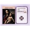 Image 1 : 1544 KB Hungary Denar 'Madonna and Child' Coin NGC AU58 w/ Story Box