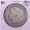 Image 1 : 1882-CC $1 Morgan Silver Dollar Coin
