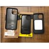 Image 2 : Group of 3 Phone Cases - 2 Otter Boxes for iPhone 12 Pro Max and 13 Pro