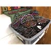 Image 2 : Basket of Wall Stickers and Bedroom Door Signs - approx 8 x 6in