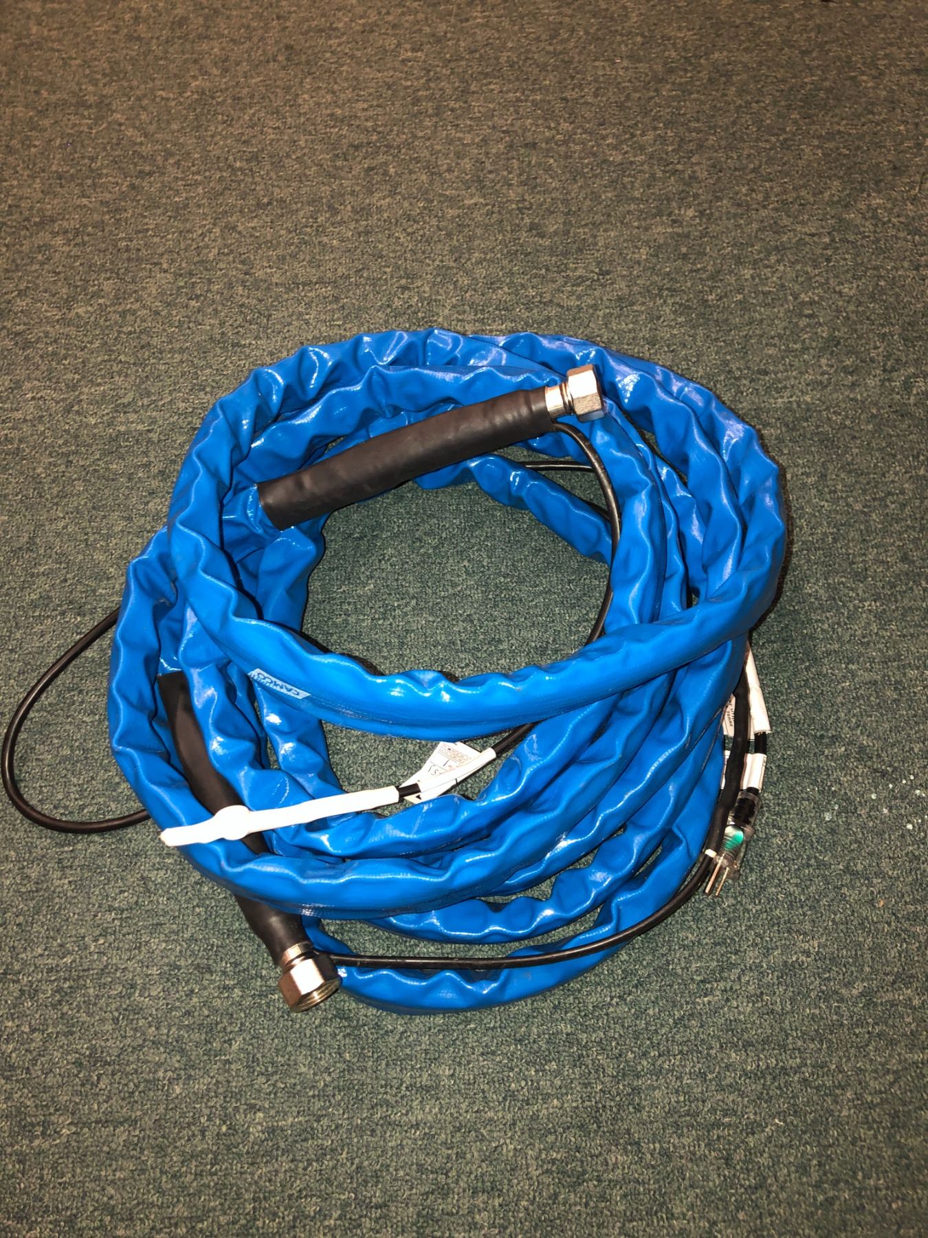 Camco Heated Flexible Hose for cold water used for agriculture, RV