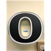 Large size “O” lighted letter (Black & White)