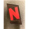 Image 3 : 2 medium size lighted letters “N” & “N” ( Red & Black)/ Black & white)