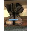 Pair vintage soldiers boots