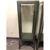 Image 1 : Approx 5 Ft. Tall Metal & Glass Display Cabinet