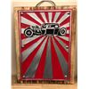 Image 1 : Nostalgic hot rod tin & wood sign