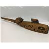Image 2 : West Coast First Nations "killer whale" rattle signed by Telqua 1999 - approx. 24in L x 2 1/2in W x