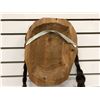 Image 3 : West Coast First Nations carved wooden face mask w/ authentic looking hair & copper eye accents sign